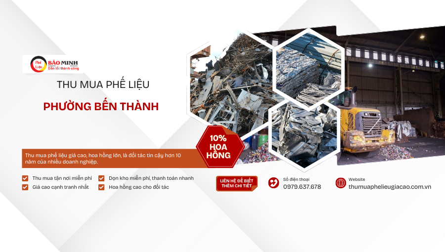 Thu mua phế liệu Phường Bến Thành