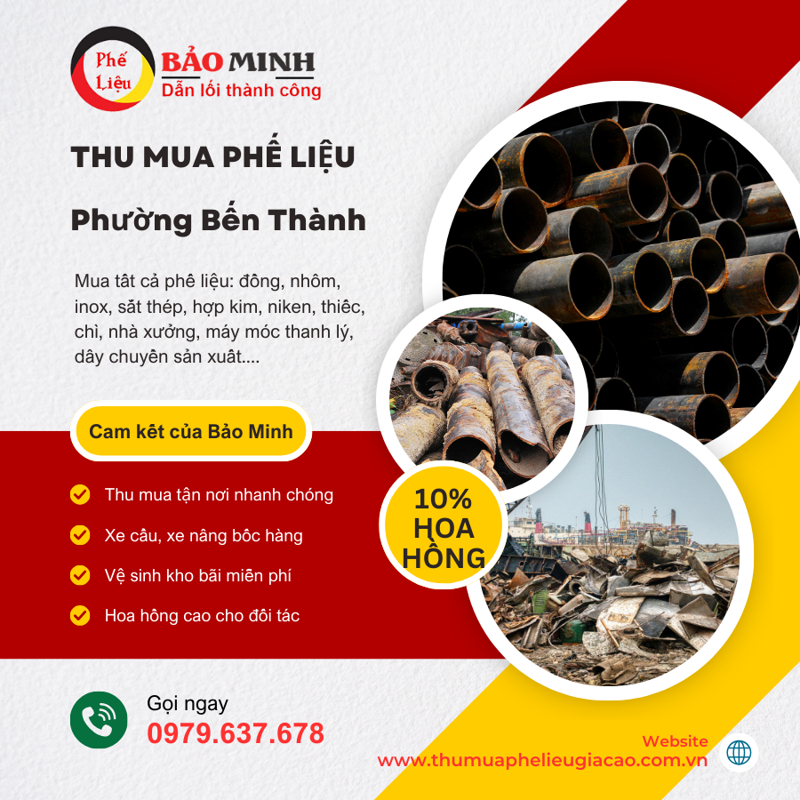 Thu mua phế liệu Phường Bến Thành
