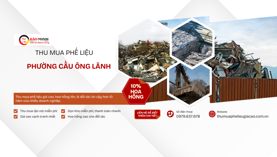 Thu mua phế liệu Phường Cầu Ông Lãnh