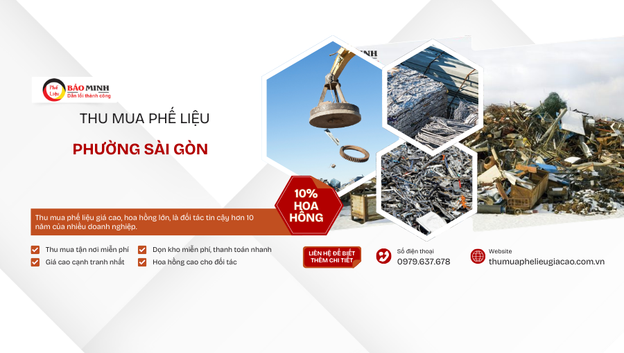 Thu mua phế liệu Phường Sài Gòn