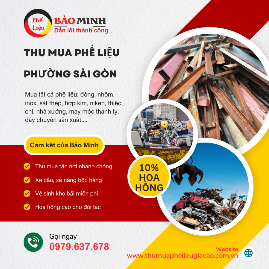 Thu mua phế liệu Phường Sài Gòn