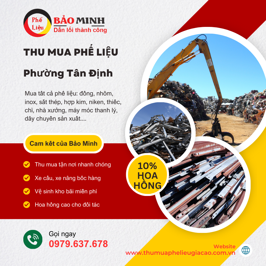 thu mua phế liệu tại Phường Tân Định