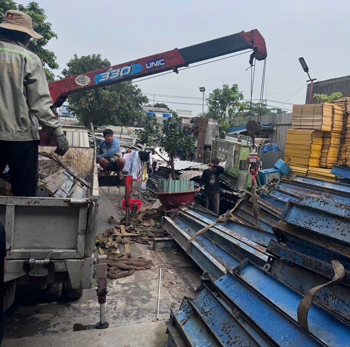 Thu mua phế liệu công trình tại Thới An giá cao!