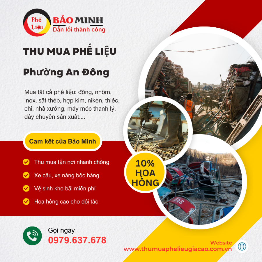Thu mua phế liệu Phường An Đông