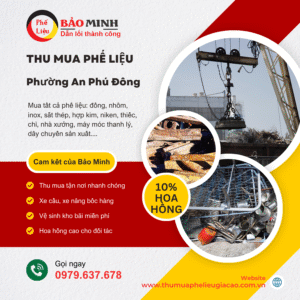Thu Mua Phế Liệu Tại Phường An Phú Đông Uy Tín, giá cao