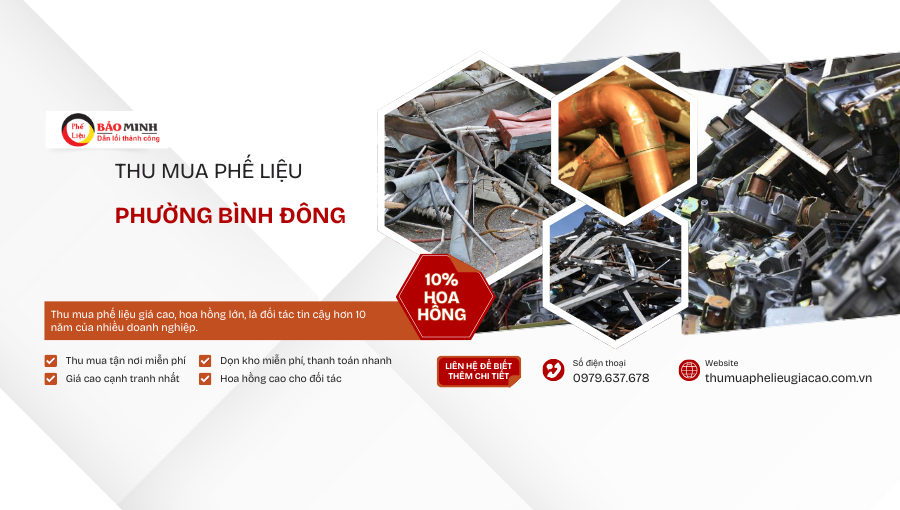Thu mua phế liệu Phường Bình Đông