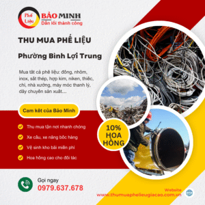 Thu mua phế liệu Phường Bình Lợi Trung