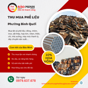 Thu mua phế liệu Phường Bình Quới
