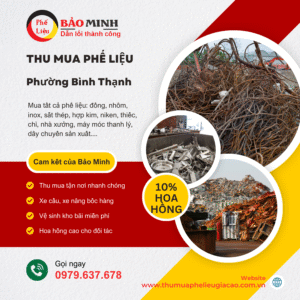 Thu Mua Phế Liệu Tại Phường Bình Thạnh