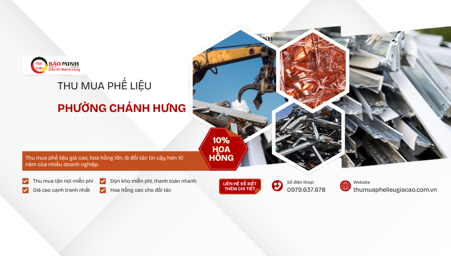 Thu mua phế liệu phường Chánh Hưng