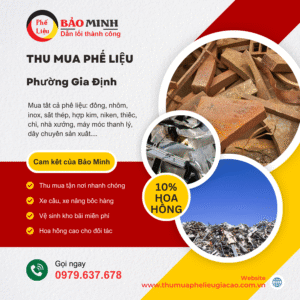 Thu mua phế liệu Phường Gia Định