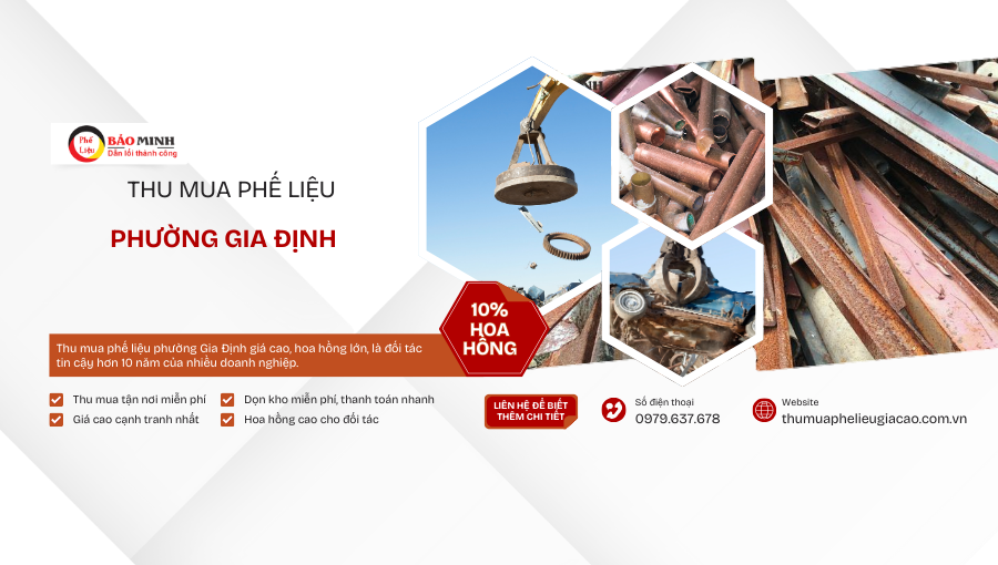 Thu mua phế liệu Phường Gia Định