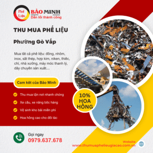 Thu Mua Phế Liệu Phường Gò Vấp