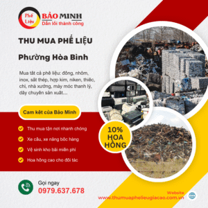 Thu mua phế liệu Phường Hòa Bình