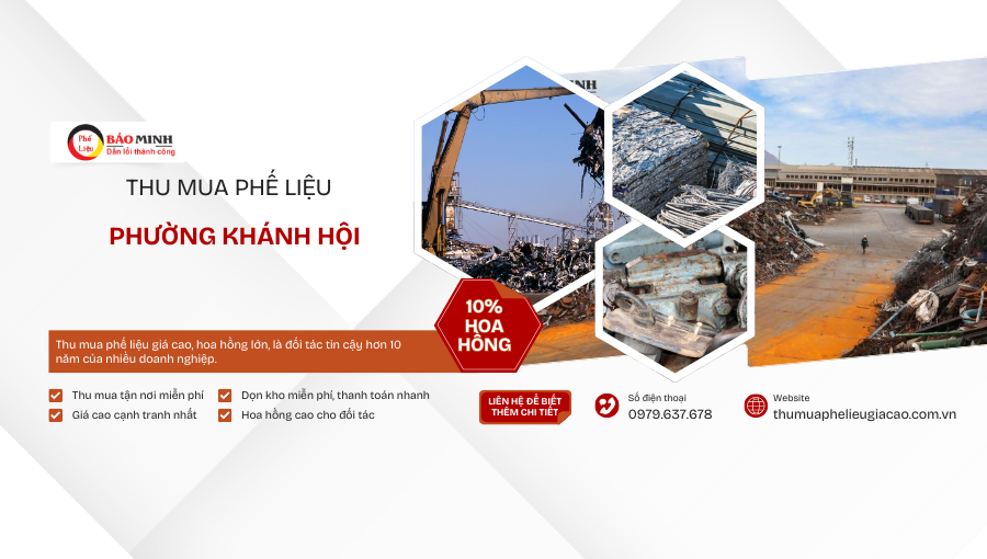 Thu mua phế liệu Phường Khánh Hội