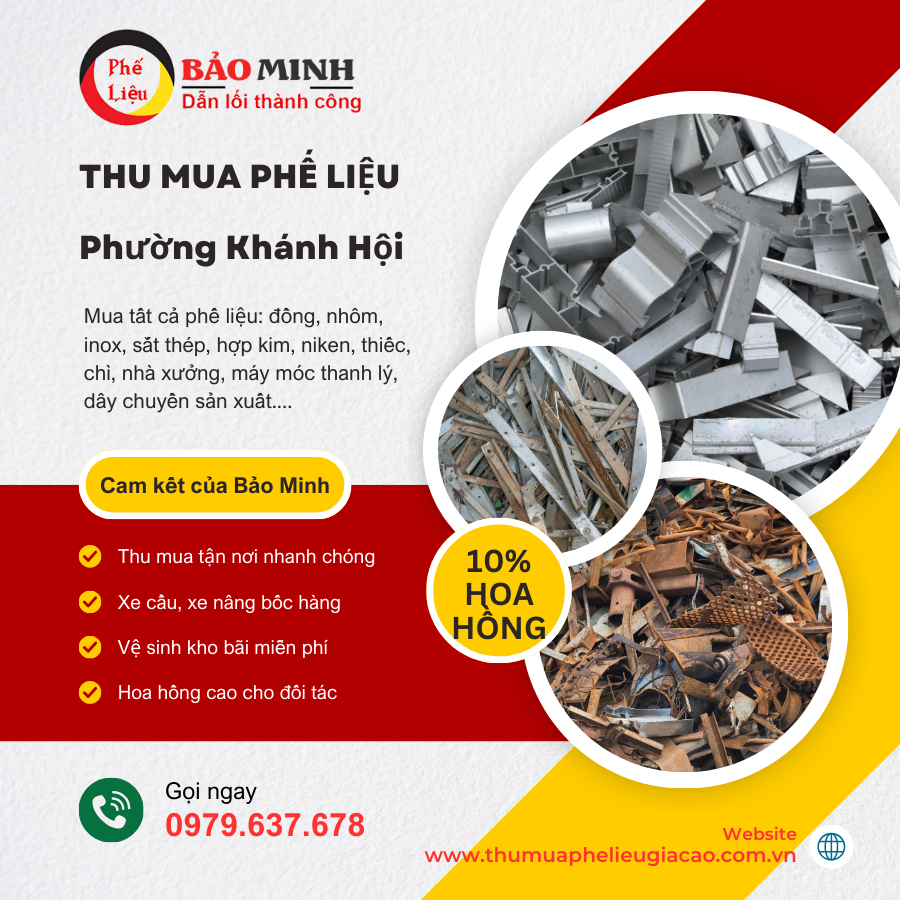 Thu mua phế liệu Phường Khánh Hội