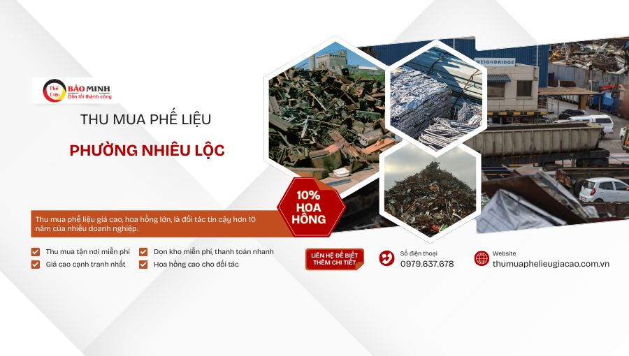 Thu mua phế liệu Phường Nhiêu Lộc