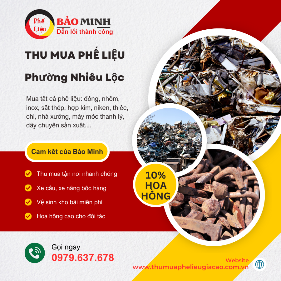 Thu mua phế liệu Phường Nhiêu Lộc