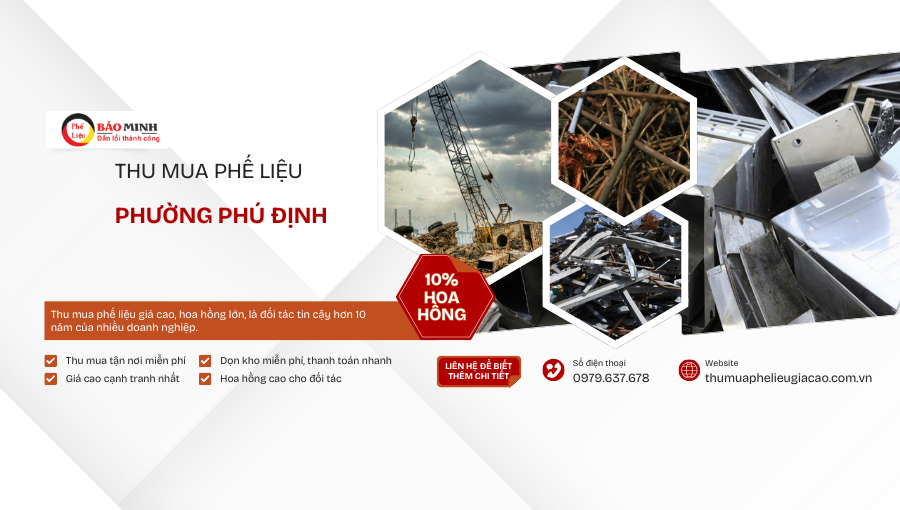Thu Mua Phế Liệu Tại Phường Phú Định