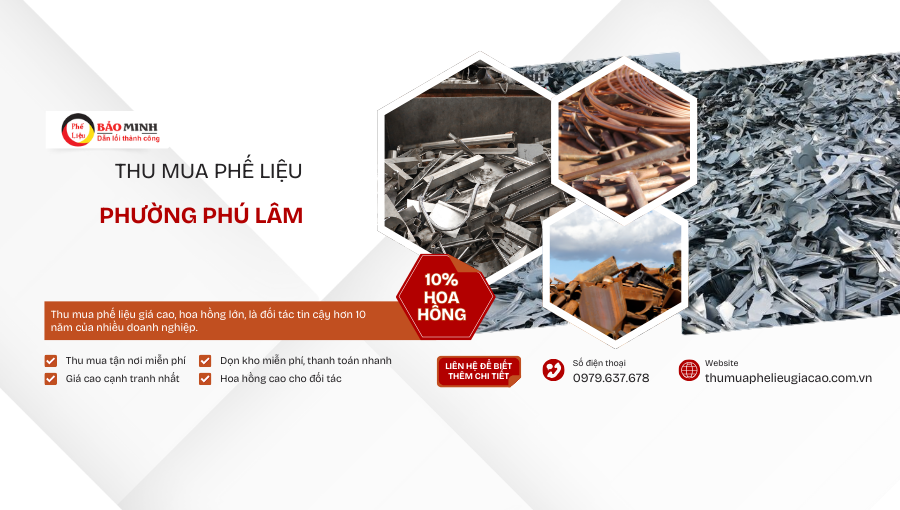 thu mua phế liệu phường Phú Lâm
