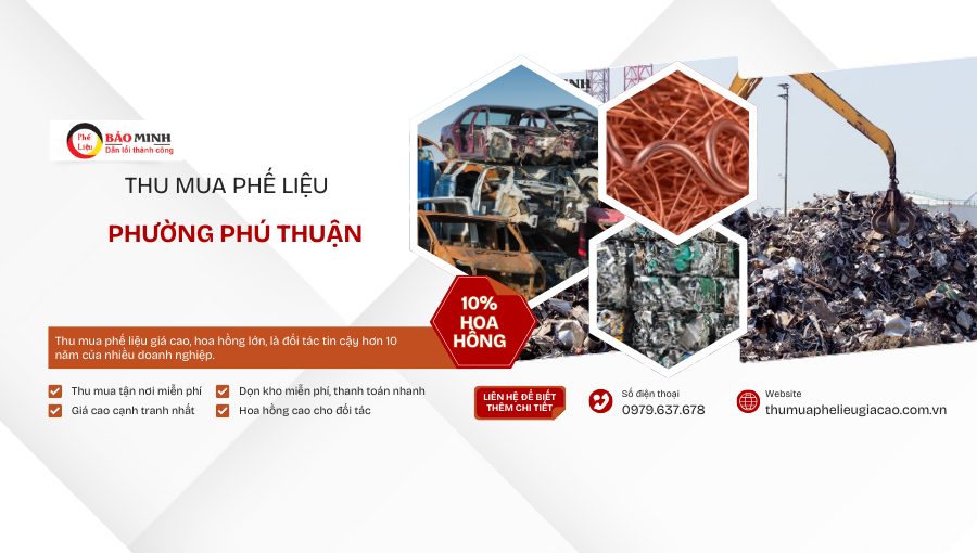 Thu mua phế liệu phường Phú Thuận