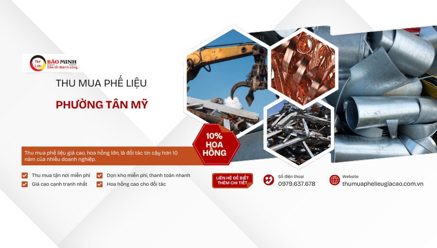 Thu mua phế liệu phường Tân Mỹ
