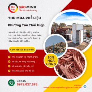 Thu Mua Phế Liệu Tại Phường Tân Thới Hiệp