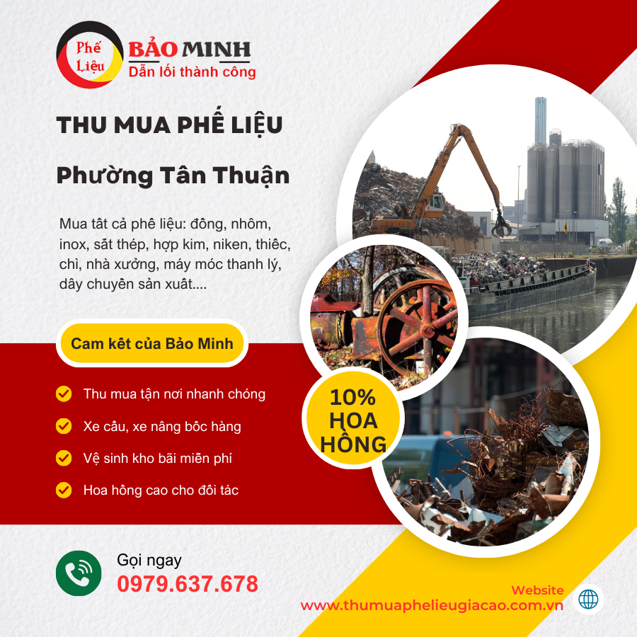 Thu mua phế liệu phường Phú Thuận