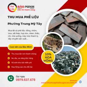 Thu Mua Phế Liệu Tại Phường Trung Mỹ Tây