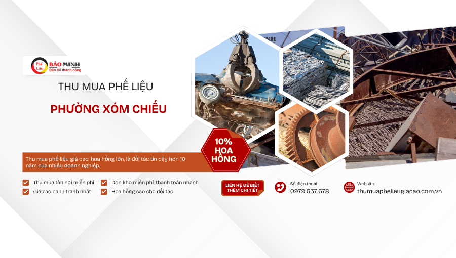 Thu Mua Phế Liệu Tại Phường Xóm Chiếu