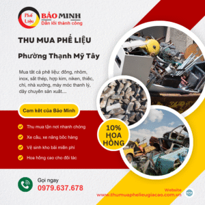 Thu mua phế liệu Phường Thạnh Mỹ Tây