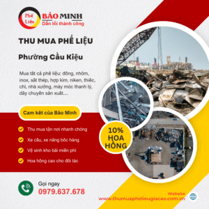 Thu mua phế liệu tại Phường Cầu Kiệu