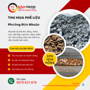 Thu Mua Phế Liệu Phường Đức Nhuận
