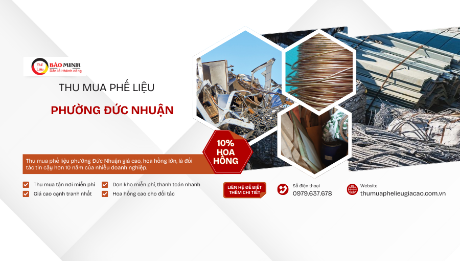 Thu Mua Phế Liệu Phường Đức Nhuận