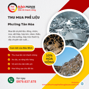 Thu mua phế liệu Phường Tân Hòa